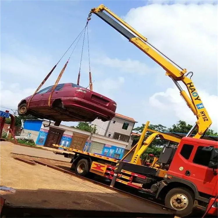 连云港赣榆吊车救援小汽车怎么吊