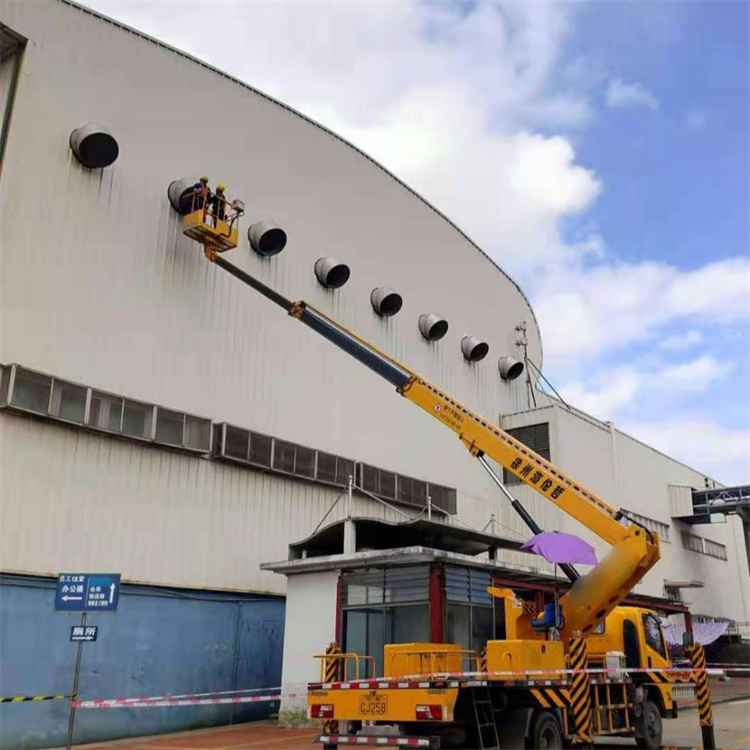 连云港赣榆高空作业车出租服务：专业广告牌安装解决方案